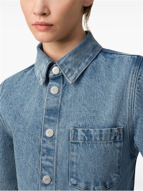 Denim dress AMI PARIS | FDR404DE0046480